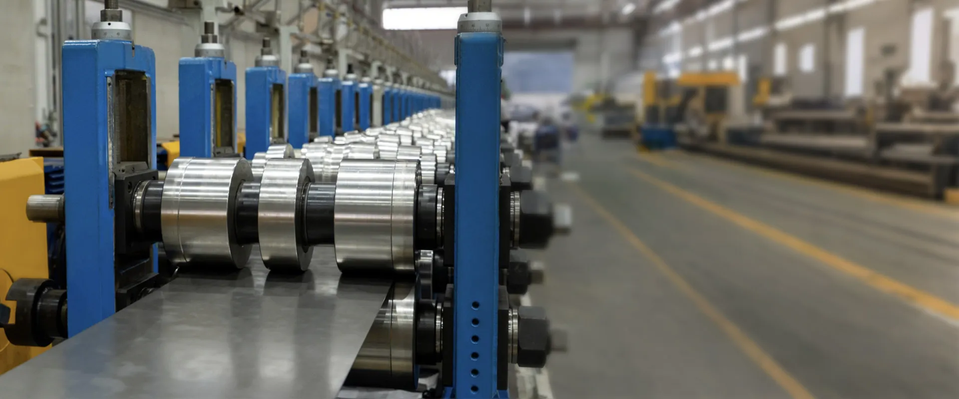 Custom roll-formed metal profiles tailored to your exact specifications for optimal strength & cost savings.