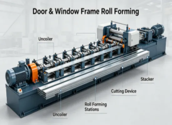Door & Window Frame Roll Forming