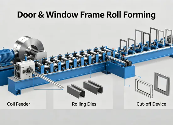 Door & Window Frame Roll Forming