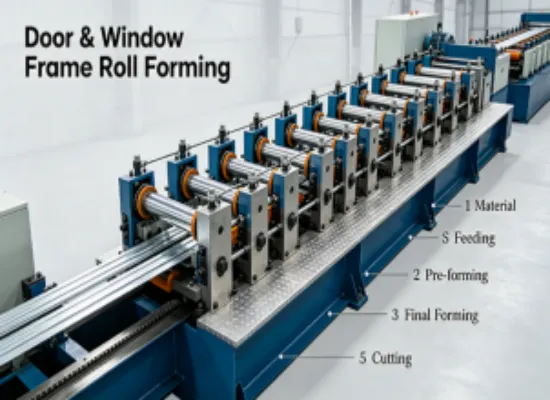 Door & Window Frame Roll Forming