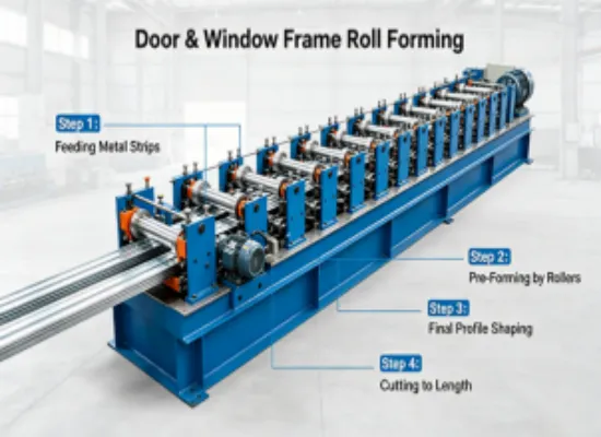 Door & Window Frame Roll Forming