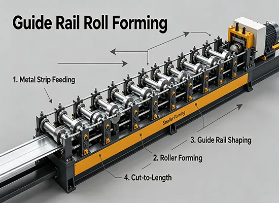 Guide Rail Roll Forming