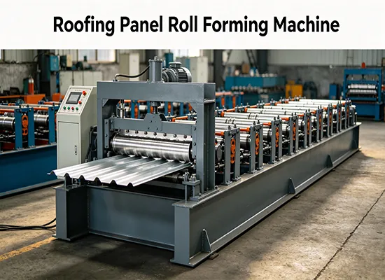 Roofing Panel Roll Forming Machine