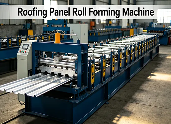 Roofing Panel Roll Forming Machine
