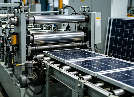 Solar Panel Frame Roll Forming Machine