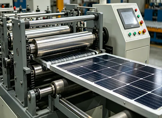 Solar Panel Frame Roll Forming Machine